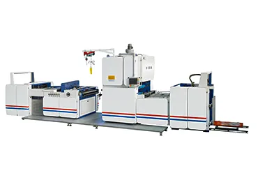 Export QLFM-1100 fully automatic vertical laminating machine to Turkey