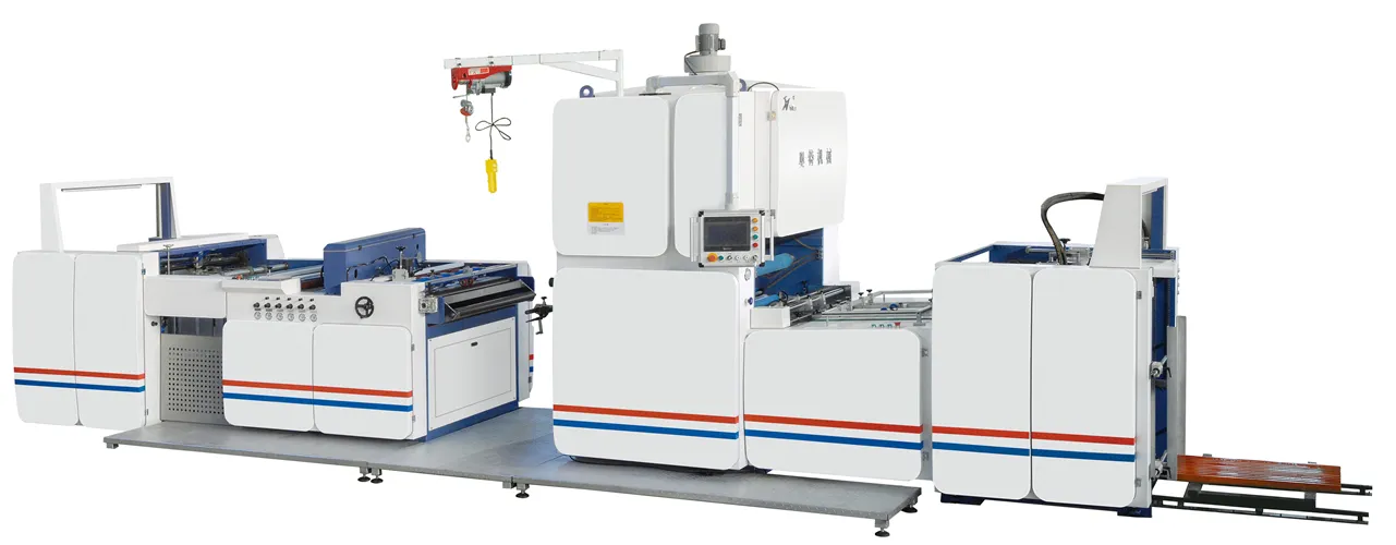 Quality Fully Automatic Vertical Lamination Machine (Chain Knife Slitting) China Manufacturer