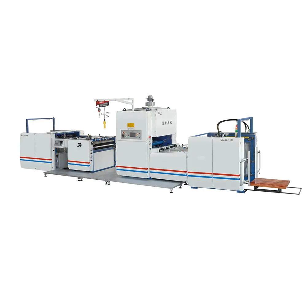 QLFM-1100A heat press film laminating machine supplier